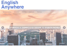 Tablet Screenshot of anywhere.es